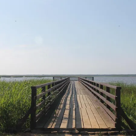 Деревянный коттедж Przystanek Kaszuby Леба