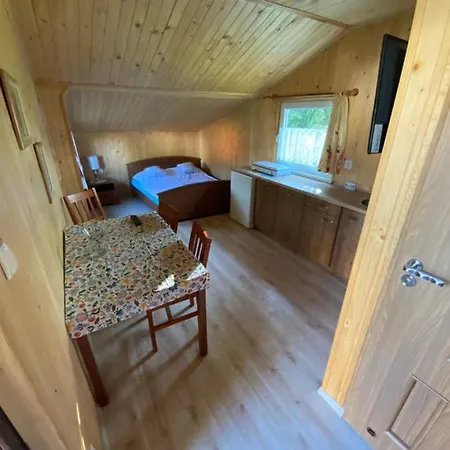 Przystanek Kaszuby Деревянный коттедж Леба